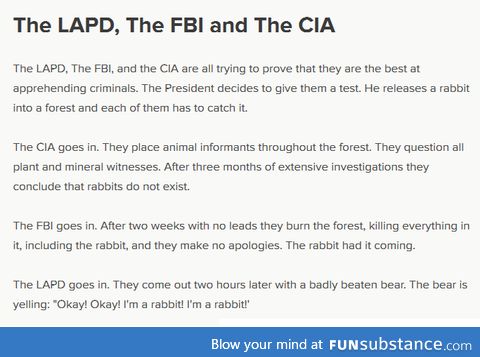 The LAPD, The FBI and The CIA