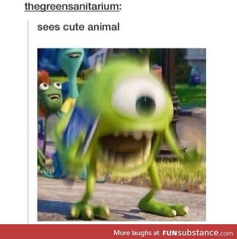 I also turn to Mike Wazowski