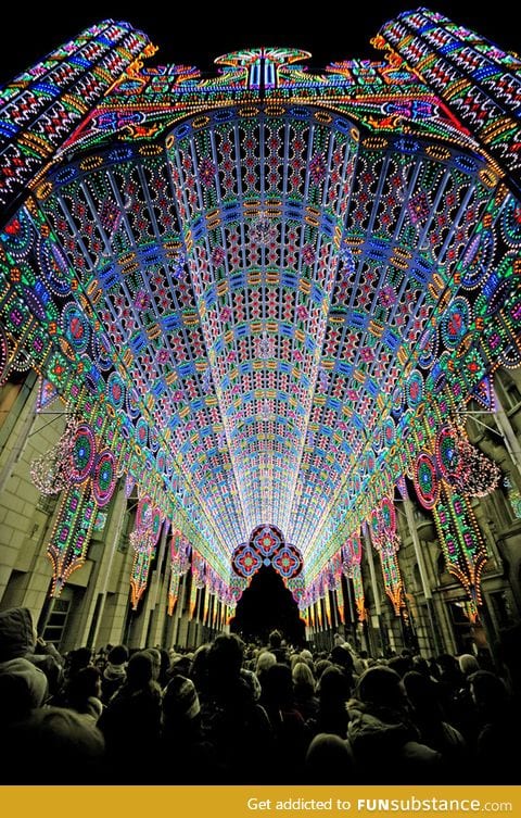 Cathedral from 55,000 LEDs