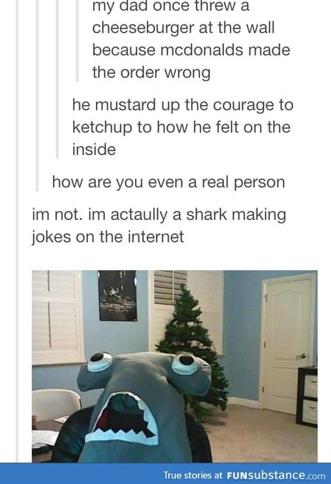 Sharks on the internet