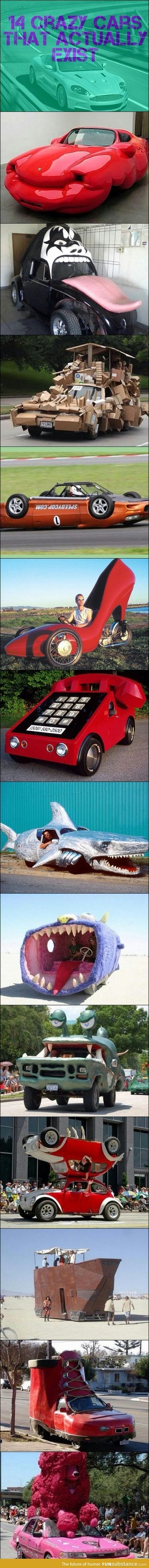 Cars that actually exist