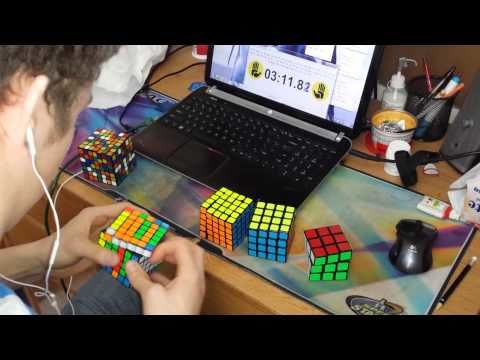 Guy breaks Rubik's Cube world record at insane speed