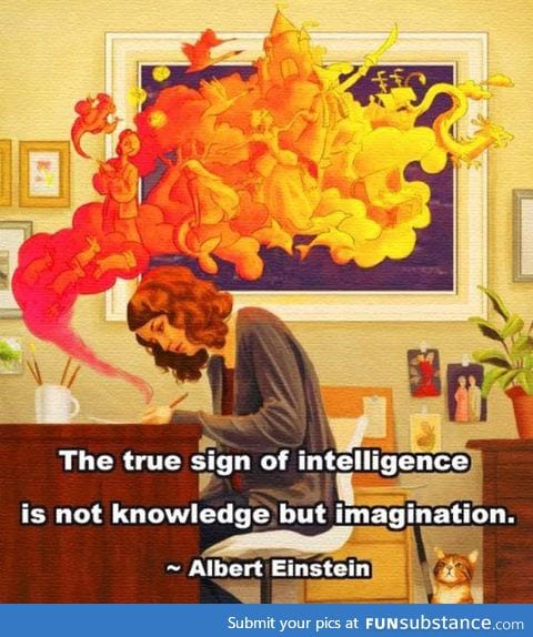 The real sign of intelligence