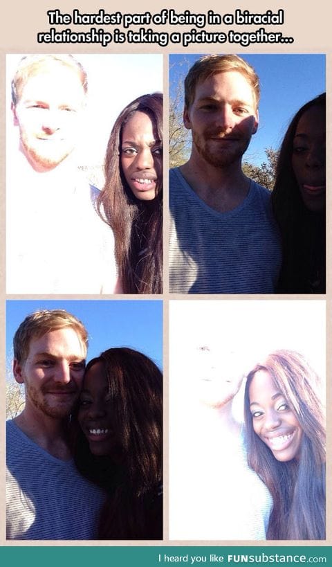 The hardest part of a biracial relationship