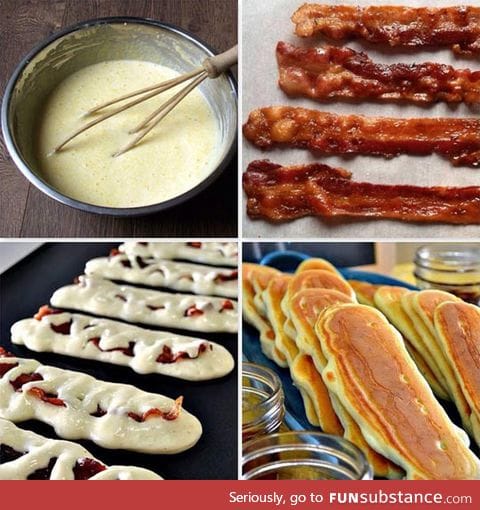 Learn to make baconcakes