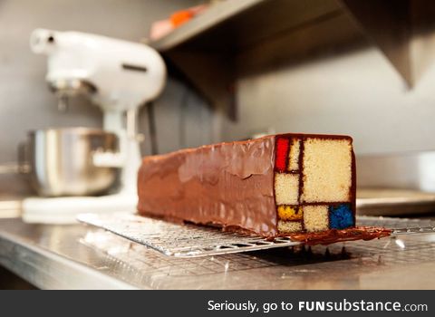 The mondrian cake