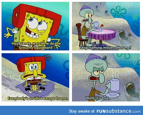 I am squidward