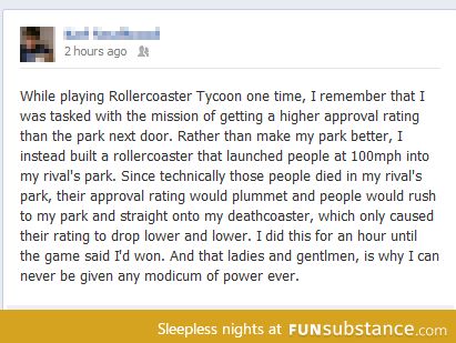 Roller coaster tycoon