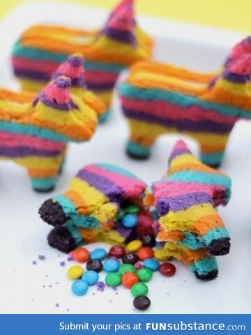 Piñata cookies