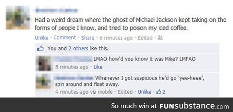 Michael Jackson ghost