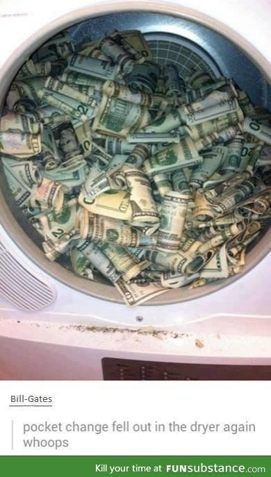 Bill Gates' washer