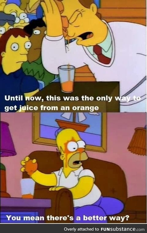 Get orange juice