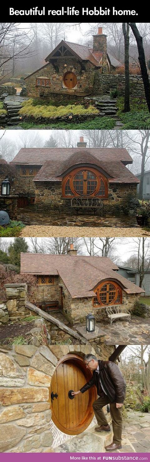 Real life hobbit home