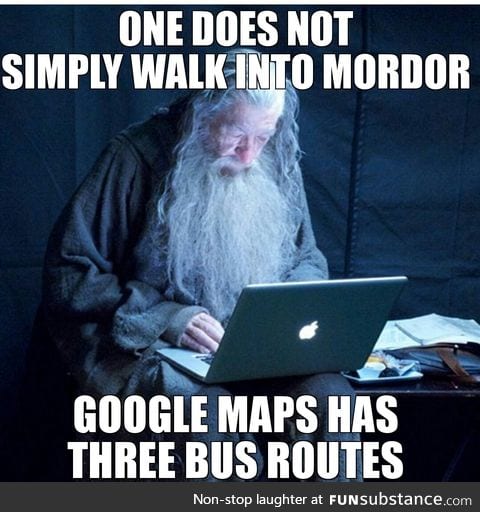 Gandalf uses technology