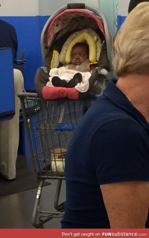 Walmart baby has seen some shit