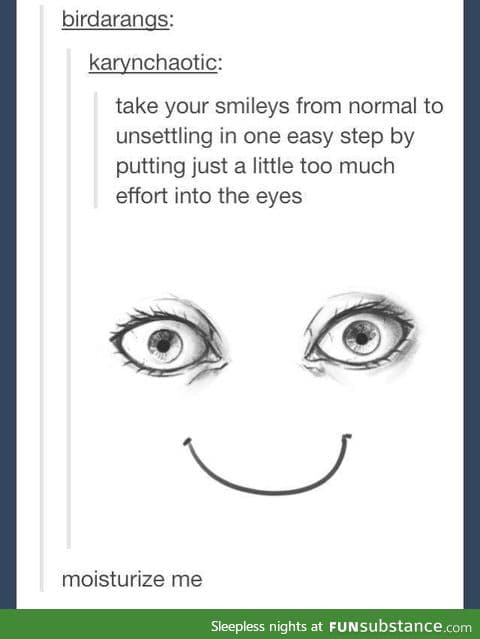 Make your smilies creepy