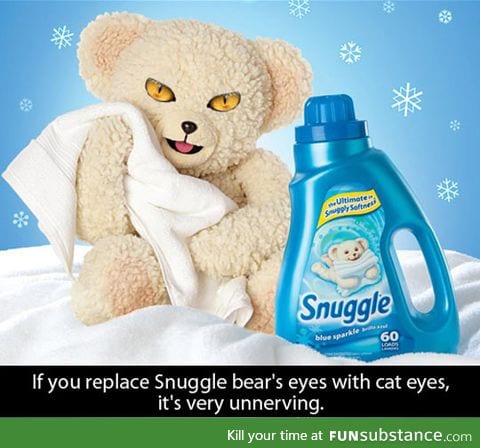 Evil Snuggle bear