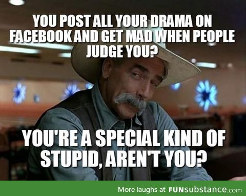 Too much facebook drama