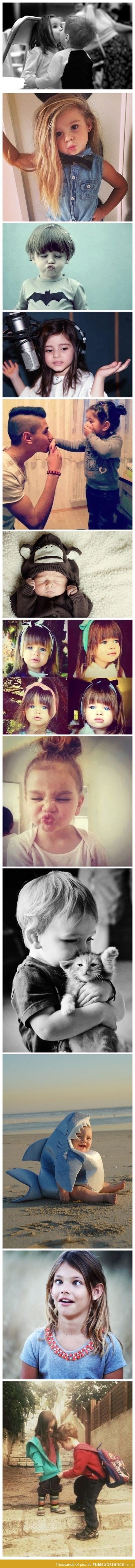 Cute kids. Cuteness overload.