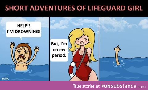 Lifeguard girl