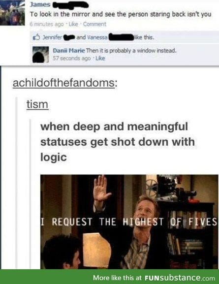 I request the highest of fives