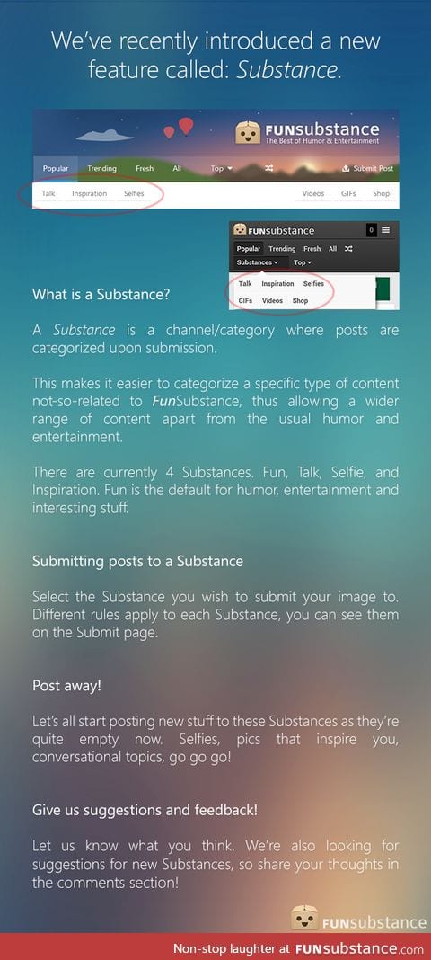 Introducing Substance
