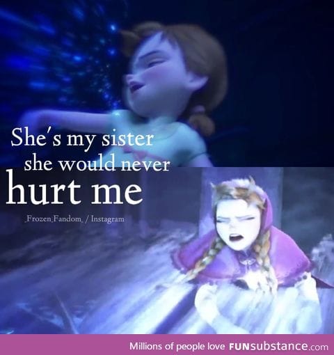 Bad sister!