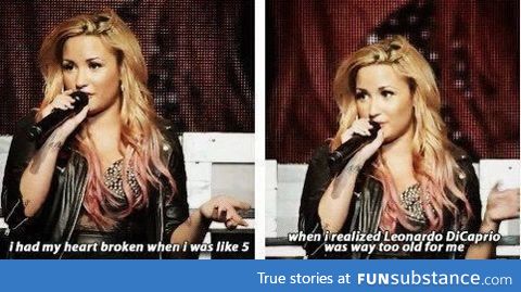 Poor Demi