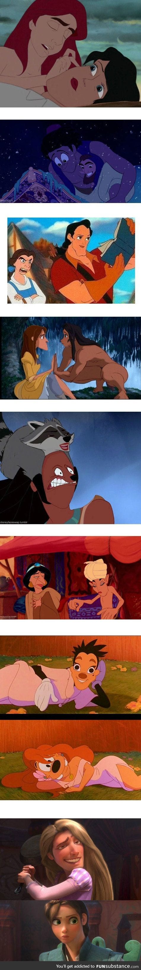 Disney face swap