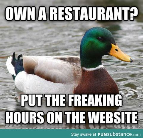 Hey restaurant owners