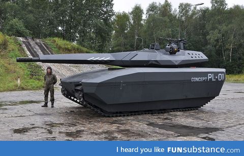 Poland has a pretty futuristic new tank