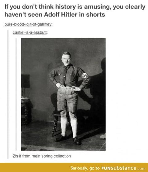 Even hitler can befunny