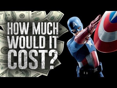 How Much Would It Cost To Be Captain America?