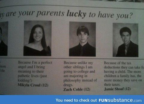 Lucky parents