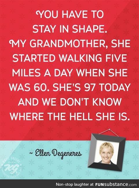 Ellen, everyone