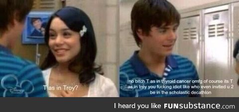 T for Troy?