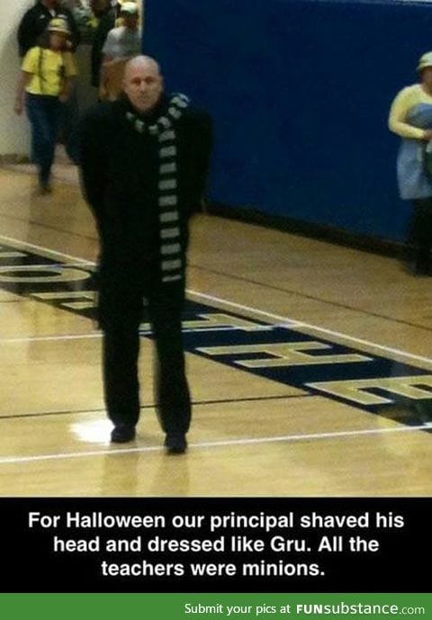 I wish my principal was as cool as this