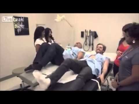 Men experiencing pain of childbirth