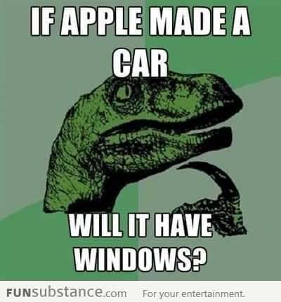 If Apple made a car