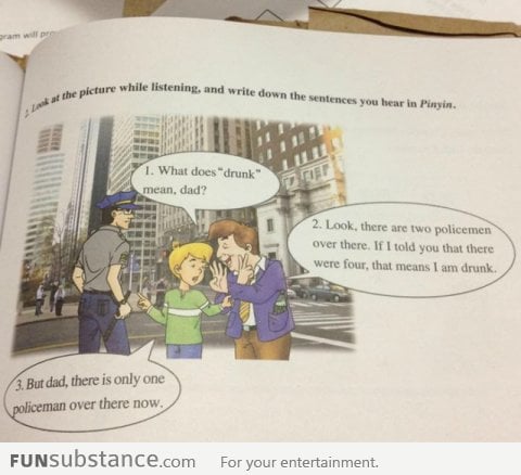 A 6th grader's Mandarin textbook