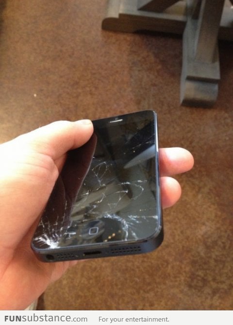 My poor new iPhone 5!! :(