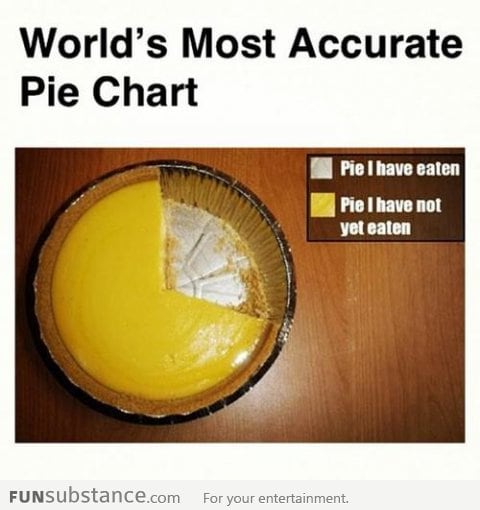 World's Most Accurate Pie Chart