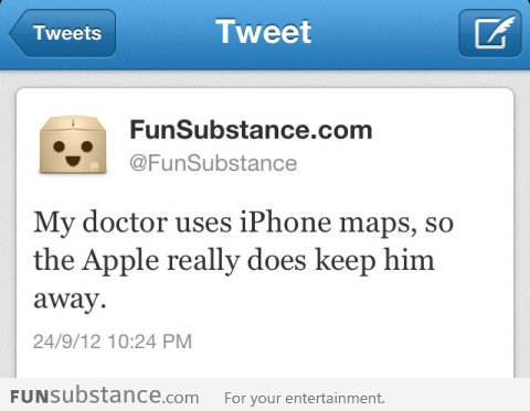 Apple keeps the doctor away