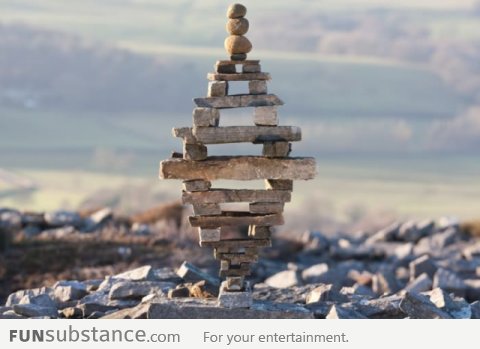 Balancing rocks like a boss