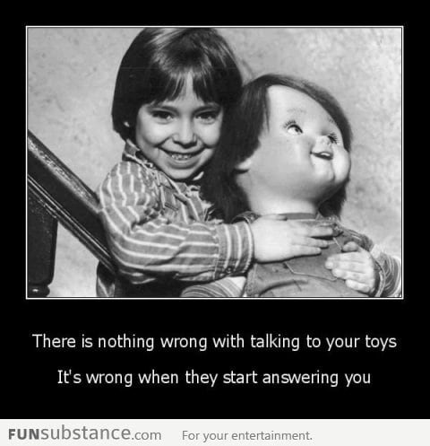 Talking to toys