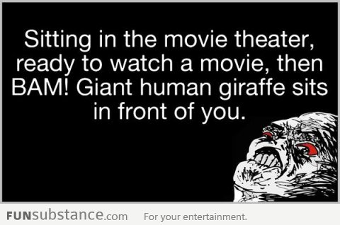 Every time watching a movie