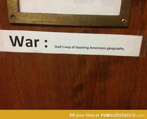 Teaching Americans geography