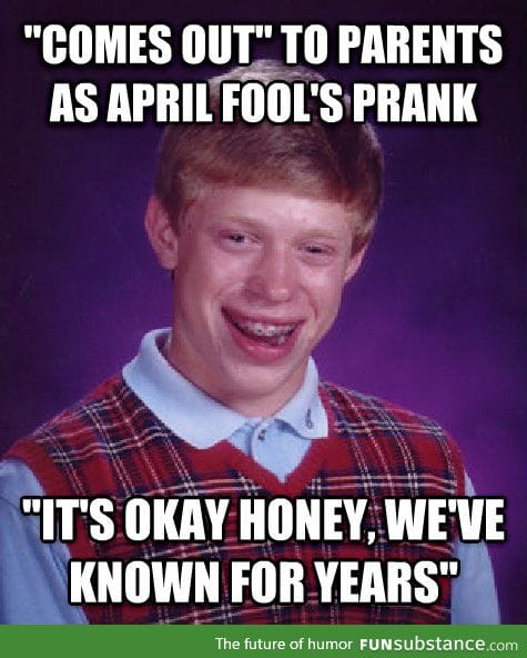 April fool's backfire