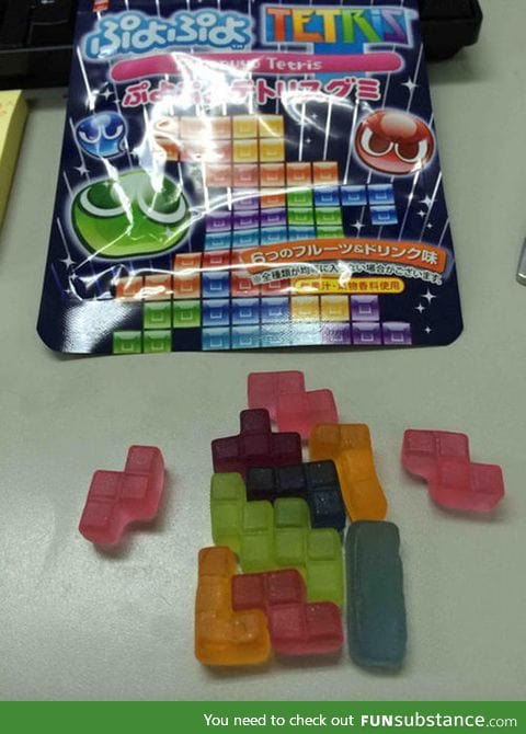 Tetris Gummies :D
