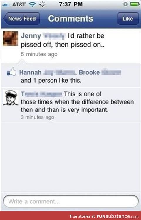 Grammar Is Important...